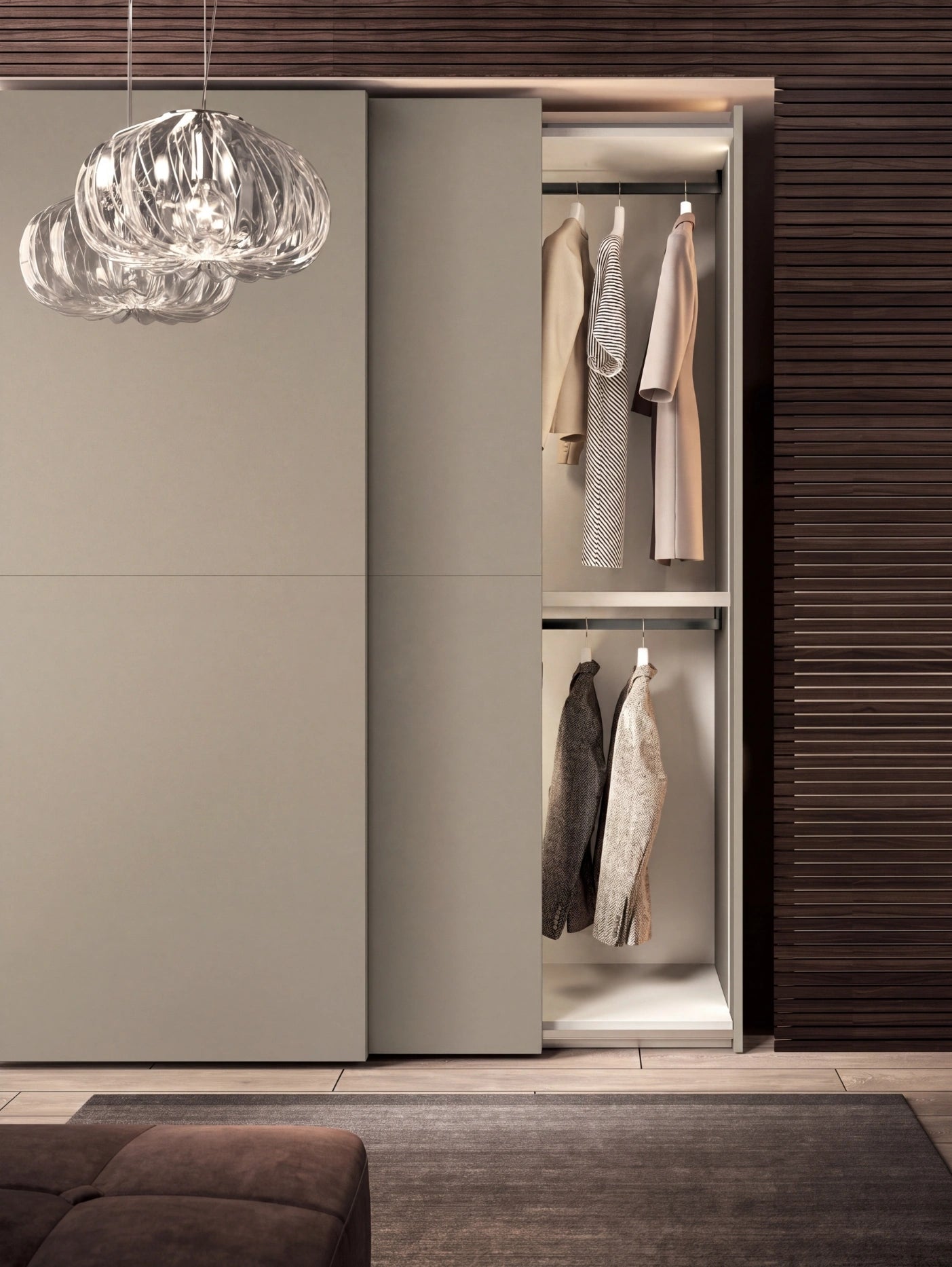 Modular Cabins Taurus Corner Walk-In Wardrobe T522