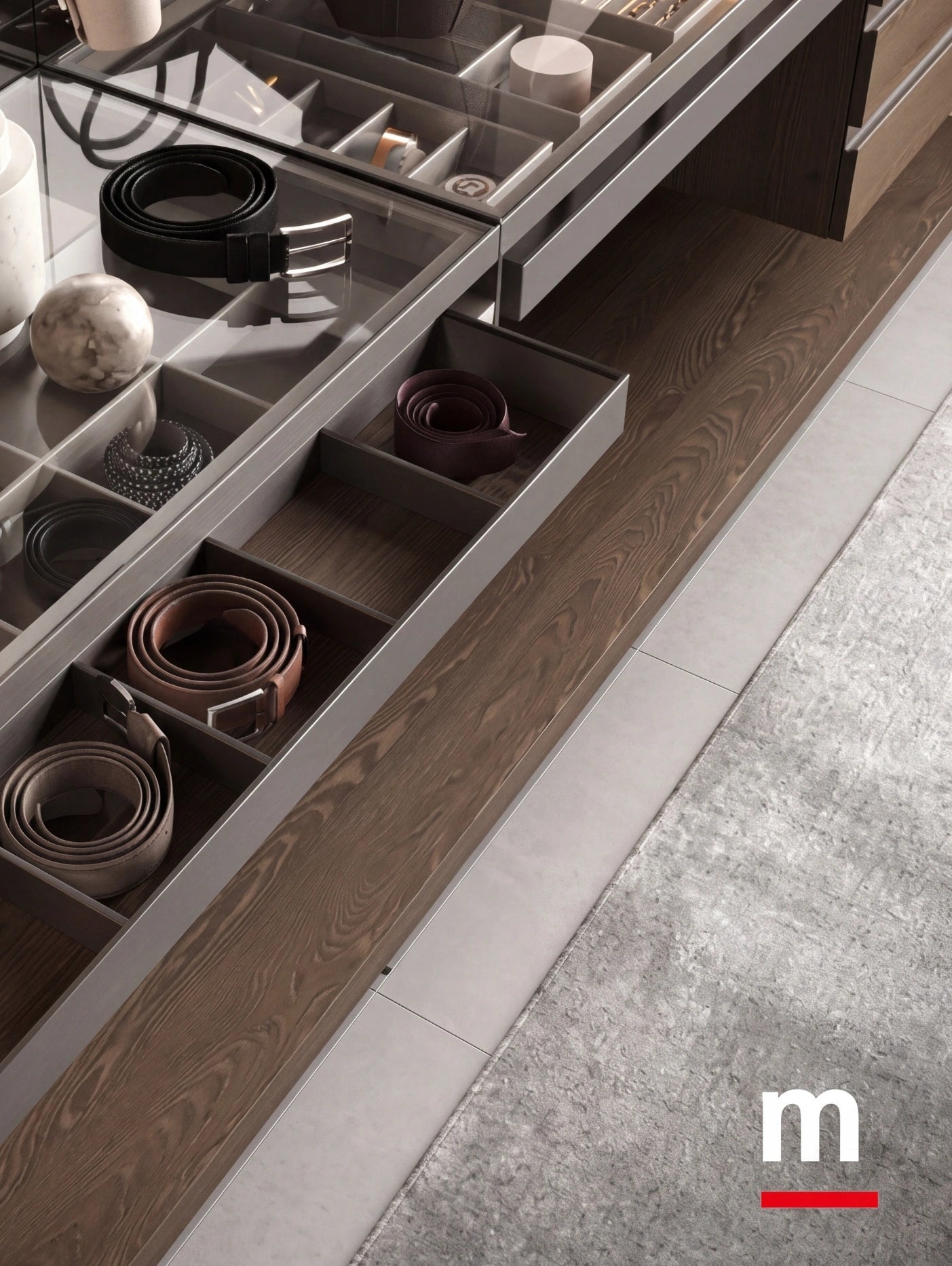 Rack Cabins Gemini Linear Walk-in Closet G222
