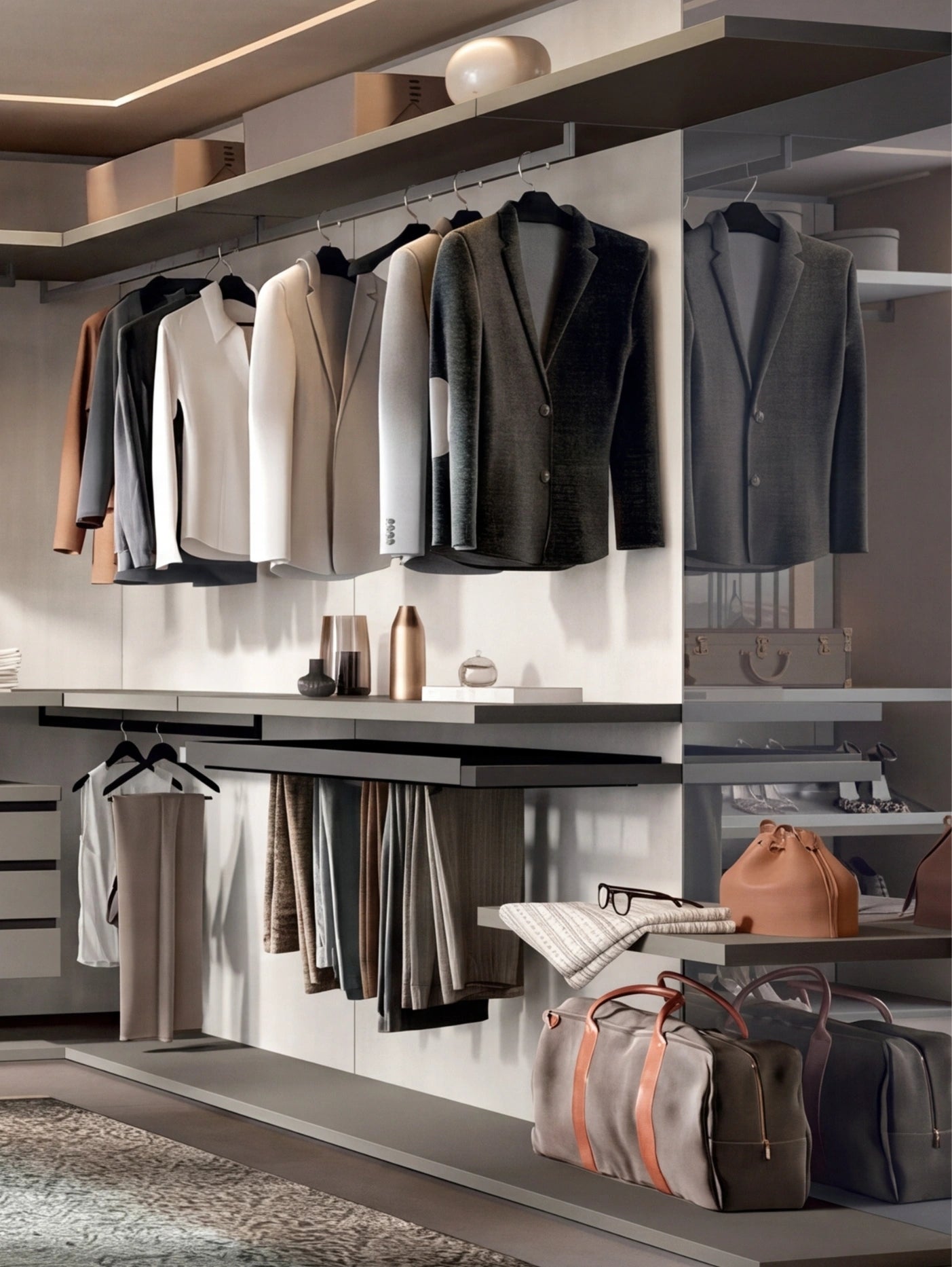 Rack Cabins Gemini Walk-in Closet G221