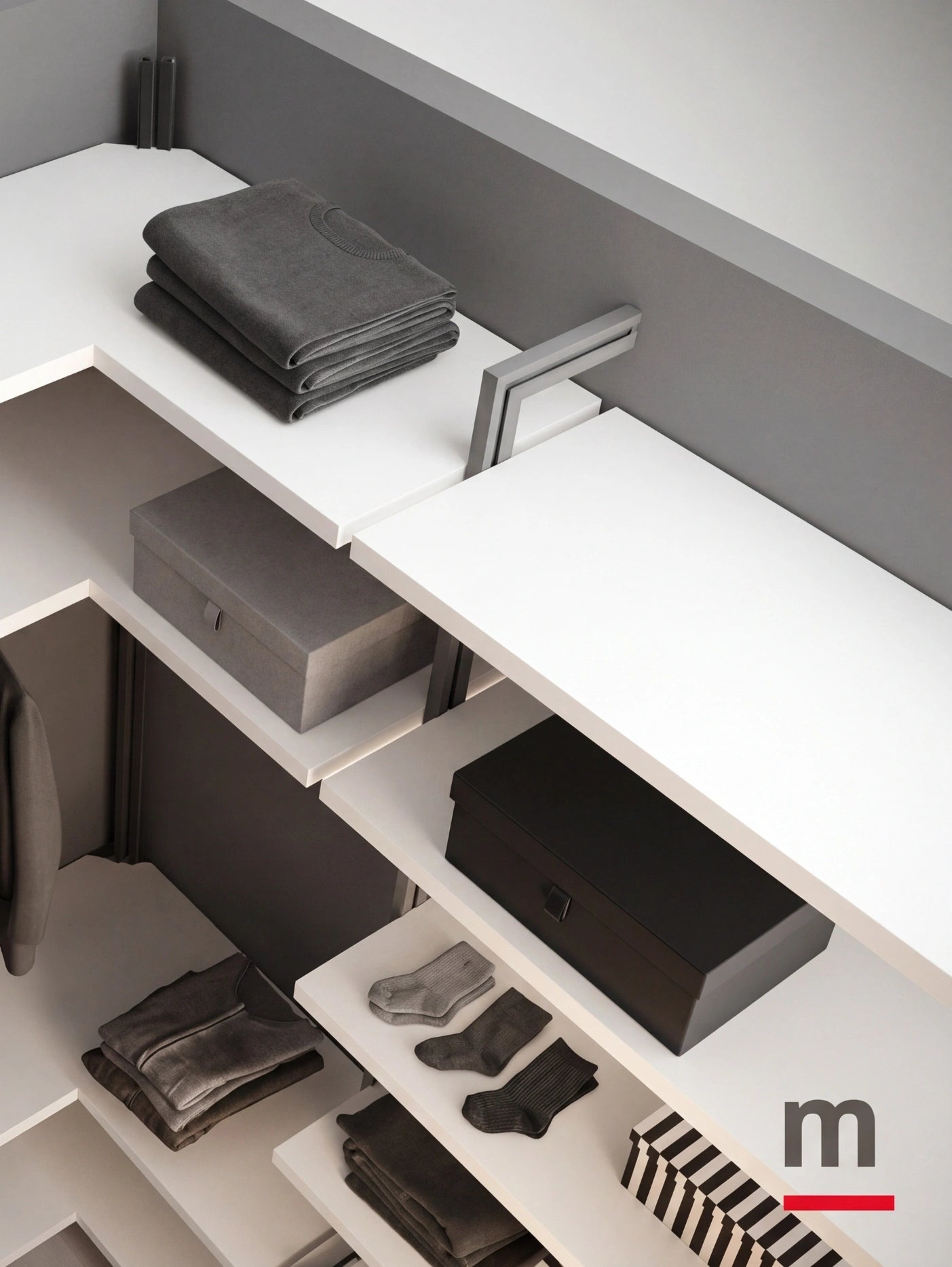 Cabin With Masts Virgo Walk-In Closet V327