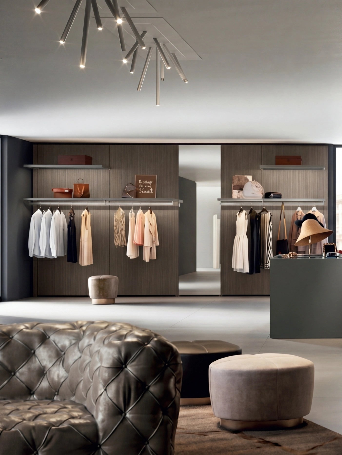 Rack Cabins Gemini Walk-In Closet in Boutique Version G227
