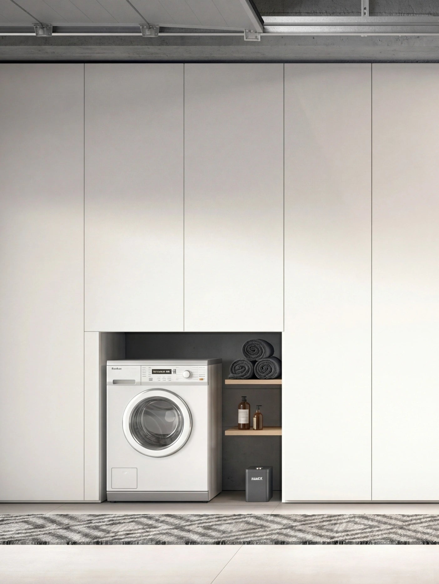 Cabin With Masts Virgo Walk-In Closet Between Two Hinged Wardrobes V326
