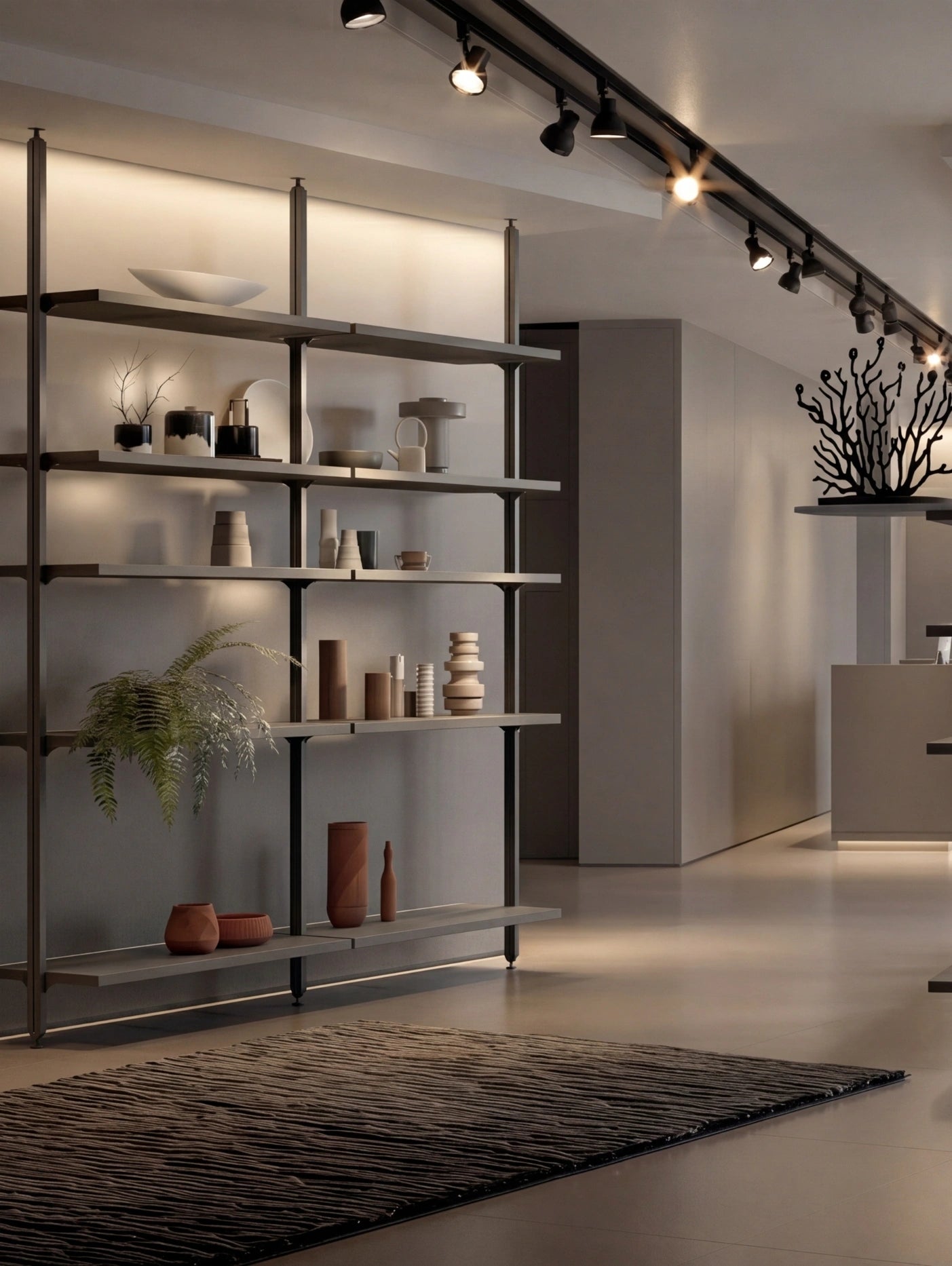 Cabin With Masts Virgo Walk-In Closet with Double-Sided Elements V325