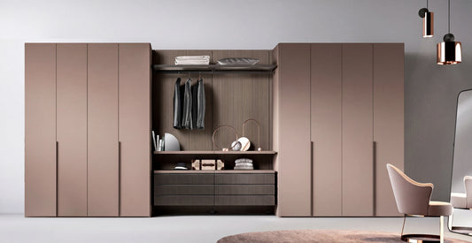 Rack Cabins Gemini Walk-In Closet Between Two Hinged Wardrobes G225