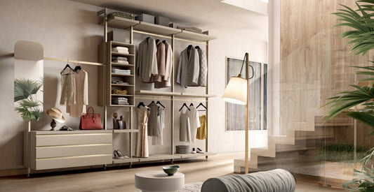 Cabin With Masts Virgo Linear Walk-In Closet V324