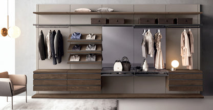 Rack Cabins Gemini Linear Walk-in Closet G222