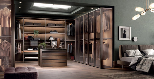 Shoulder Cabins Antares Walk-in Closet with Central Island A122