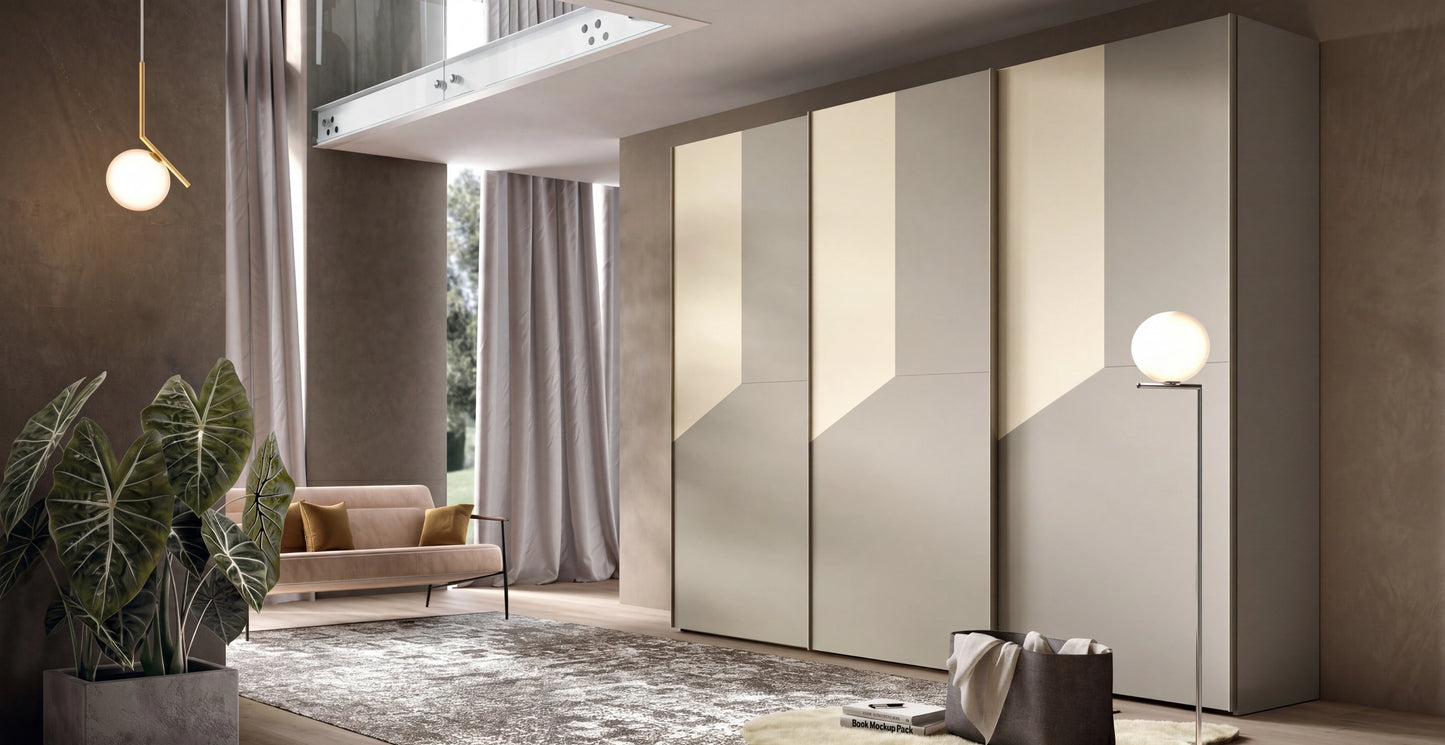 Grecale Wardrobe with Sliding Doors S154