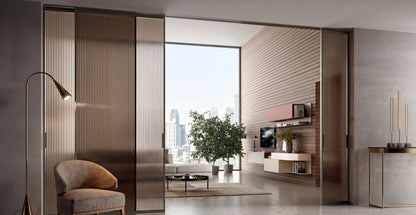 Portals Sliding Door Portal with Recessed Ceiling Track P624