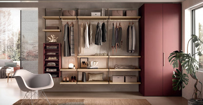 Wall Mounted Cabins Walk-In Wardrobe Orion Linear O424