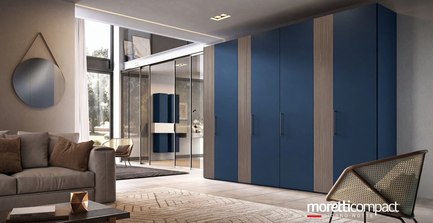 Libeccio Wardrobe with Hinged Doors B360