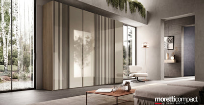 Levante and Levante Wardrobe with Hinged Doors B375