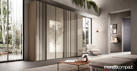 Levante and Levante Wardrobe with Hinged Doors B375