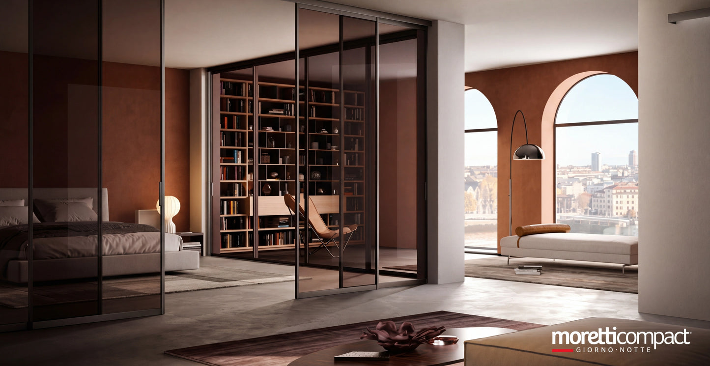 Portals Sliding Glass Portal With Ceiling Tracks P622