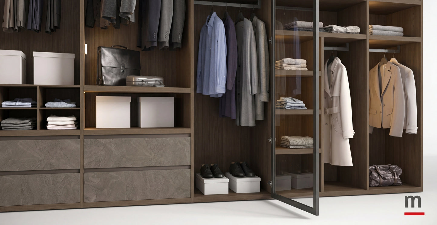 Modular Cabins Taurus Walk-In Wardrobe Linear T523