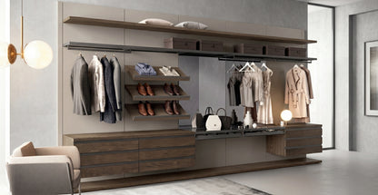 Rack Cabins Gemini Linear Walk-in Closet G222