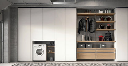 Cabin With Masts Virgo Walk-In Closet Between Two Hinged Wardrobes V326