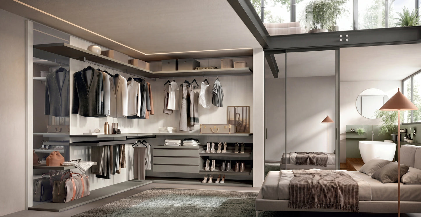 Rack Cabins Gemini Walk-in Closet G221