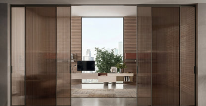 Portals Sliding Door Portal with Recessed Ceiling Track P624