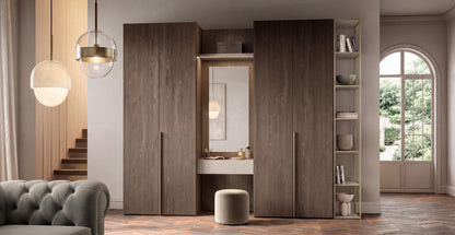 Utility Wardrobe with Hinged Doors Libeccio U451