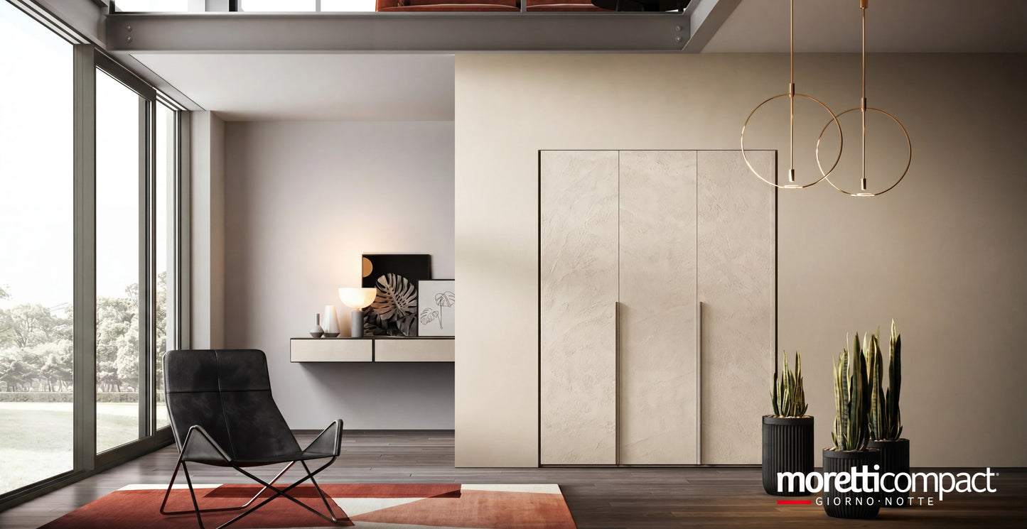 Portal With "Connections" For Closing The Door With Folding Doors P629