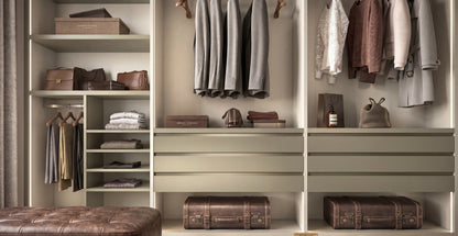 Modular Cabins Taurus Corner Walk-In Wardrobe T522