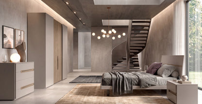 Combi Wardrobe, Libeccio Hinged Doors and Libeccio Sliding Doors C256