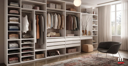 Modular Cabins Taurus Walk-In Wardrobe With Island T521
