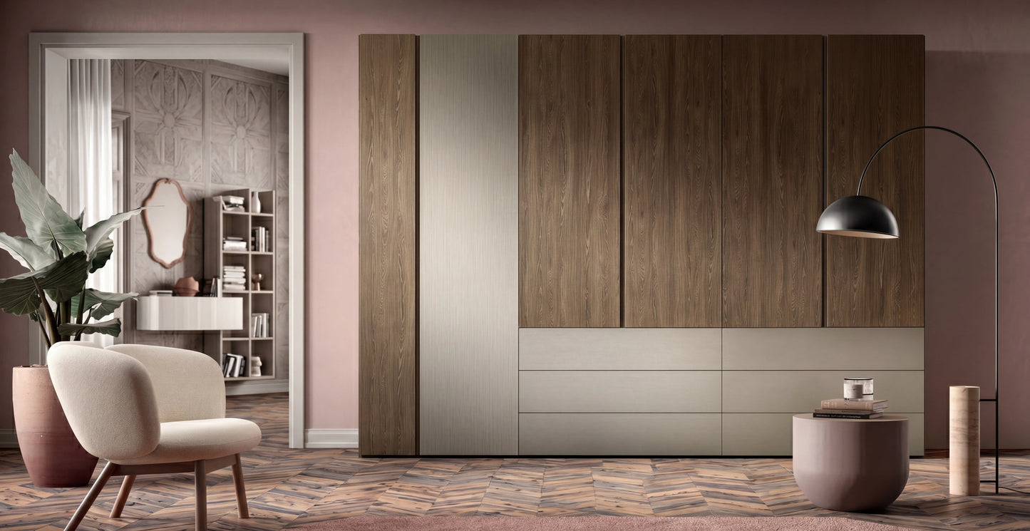 Bora Wardrobe with Hinged Doors B367