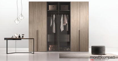 Libeccio and Foehn Wardrobe with Hinged Doors B371