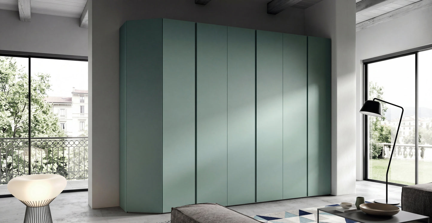 Libeccio & Bora Wardrobe with Hinged Doors B363