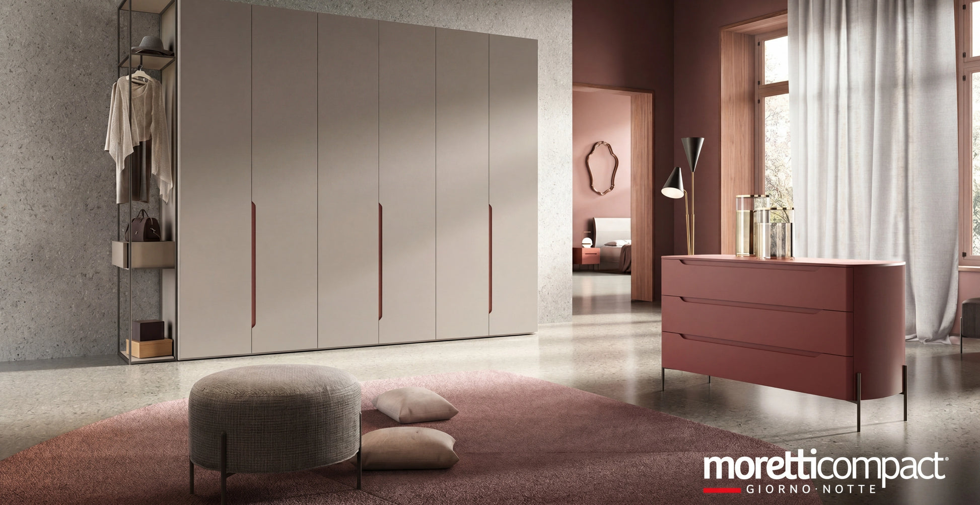 Ambra Wardrobe with Hinged Doors B351 – Casa Milano