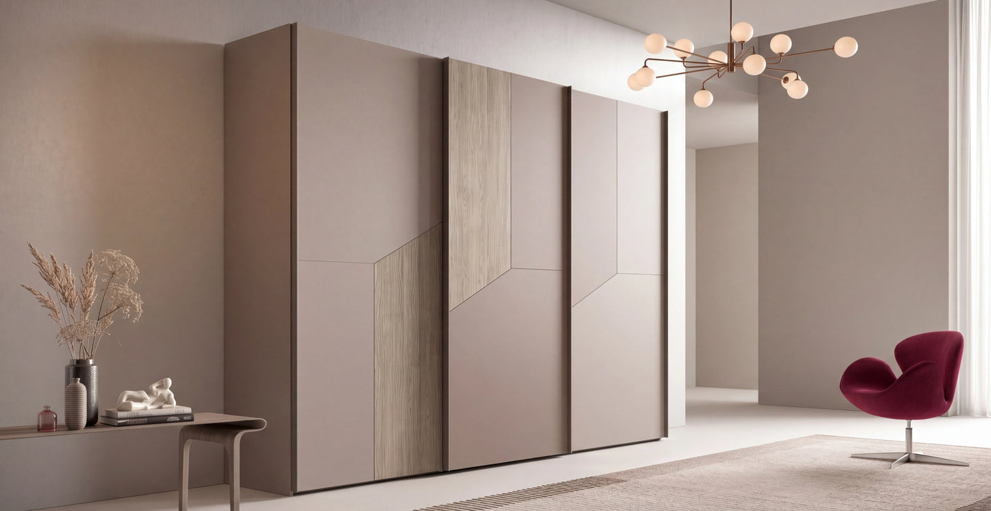 Grecale Wardrobe with Sliding Doors S153
