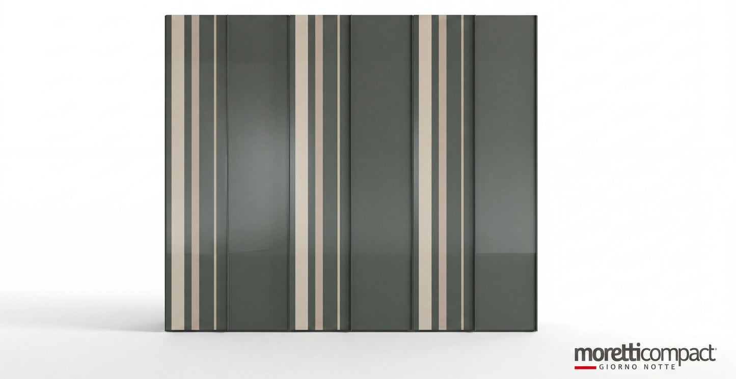 Levante Strip Wardrobe with Hinged Doors B377