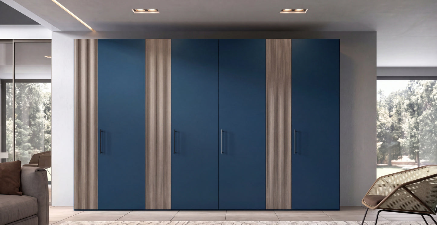 Libeccio Wardrobe with Hinged Doors B360