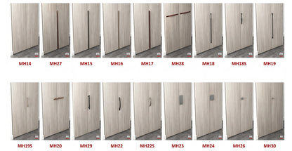 Libeccio Wardrobe with Hinged Doors B356