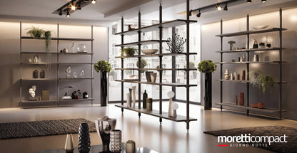 Cabin With Masts Virgo Walk-In Closet with Double-Sided Elements V325