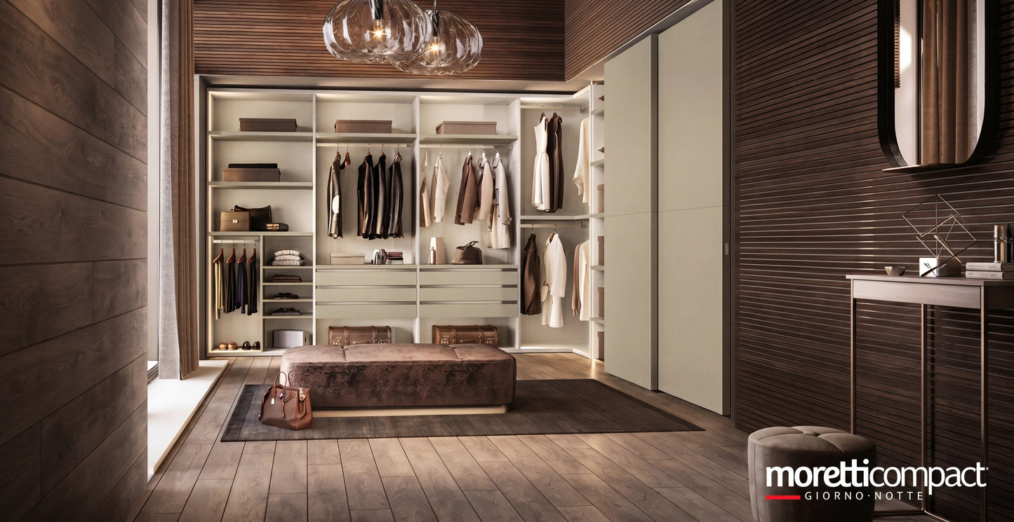 Modular Cabins Taurus Corner Walk-In Wardrobe T522