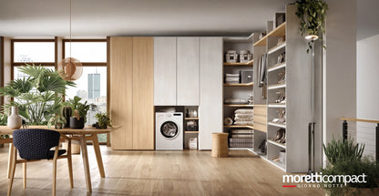 Modular Cabins Taurus Corner Walk-In Wardrobe T524