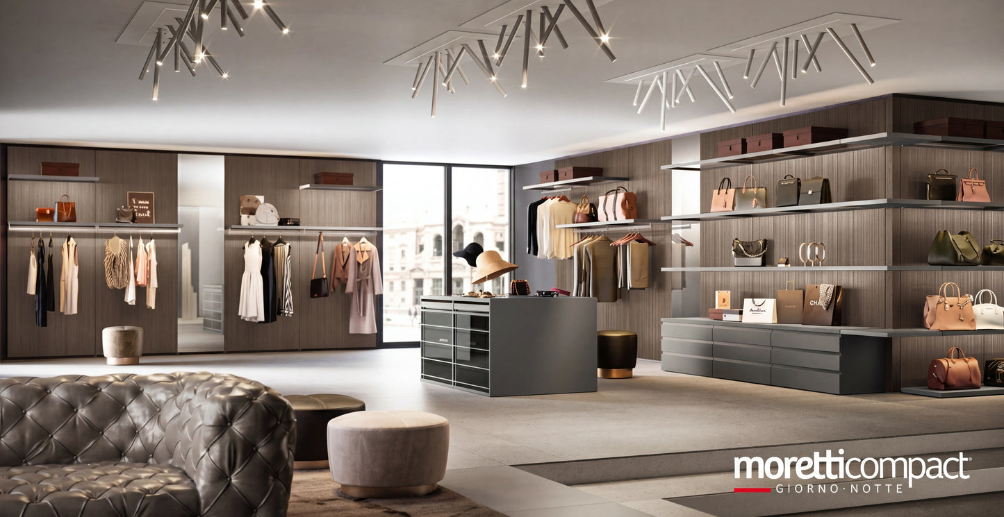 Rack Cabins Gemini Walk-In Closet in Boutique Version G227