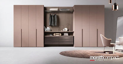 Rack Cabins Gemini Walk-In Closet Between Two Hinged Wardrobes G225