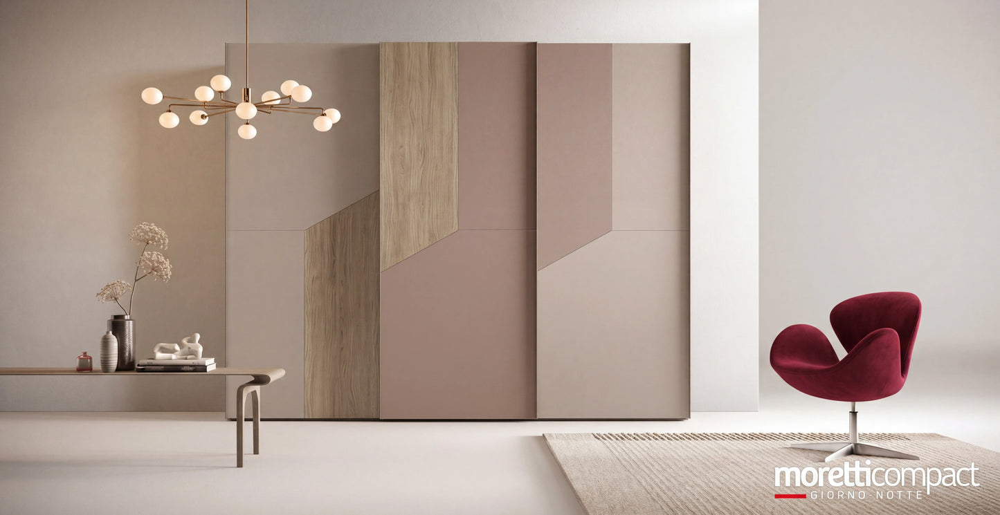 Grecale Wardrobe with Sliding Doors S153