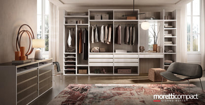 Modular Cabins Taurus Walk-In Wardrobe With Island T521