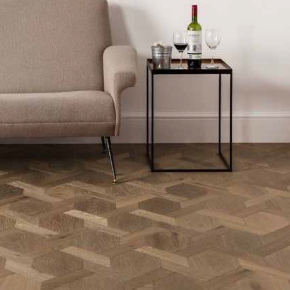 Mansion Weave Designer Wooden Flooring 14x262x389mm