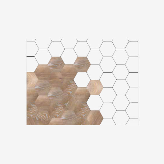 Monmartre Whitewashed Oak Designer Wooden Flooring 14x230x200mm