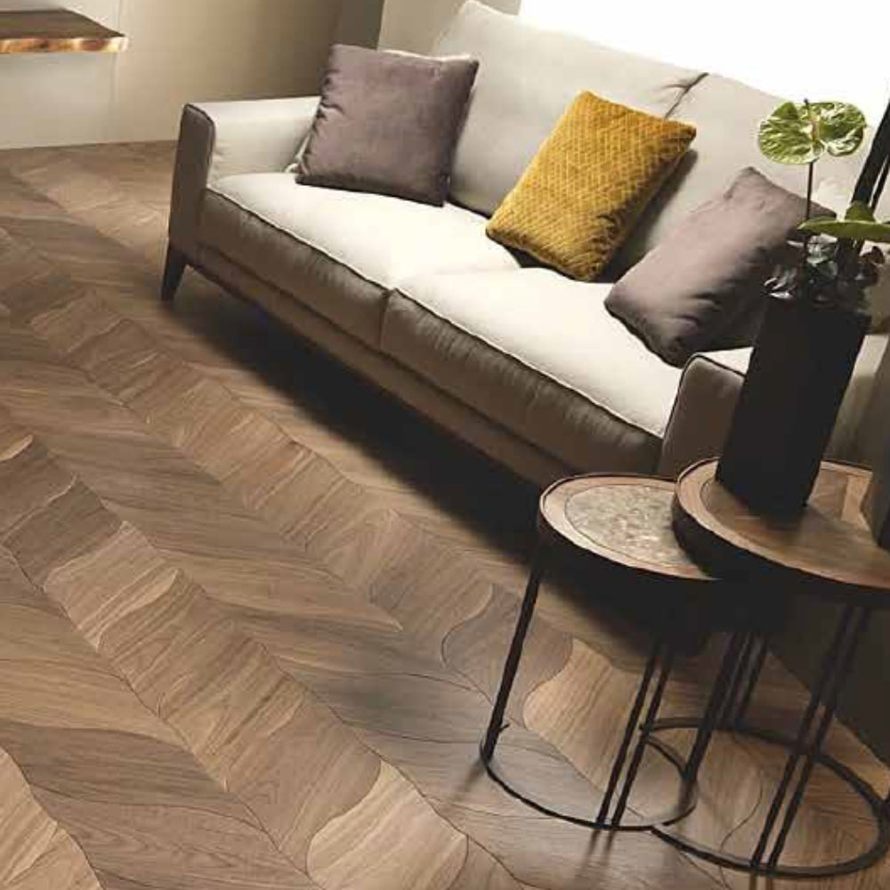 Walnut Leaf Wooden Flooring 11/14/16mm Designer