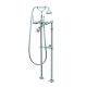 Webert Dorian floor standing bath mixer with shower set chrome DO720801015