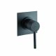 Webert ELIO concealed single lever shower mixer w/ cover plate w/o shower set matt black EL880101560