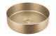 GUN-Z Stainless Steel Wash Basin With Drain Brushed Brass