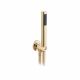 VADO Hand Shower Single Function with Hose Bright Gold